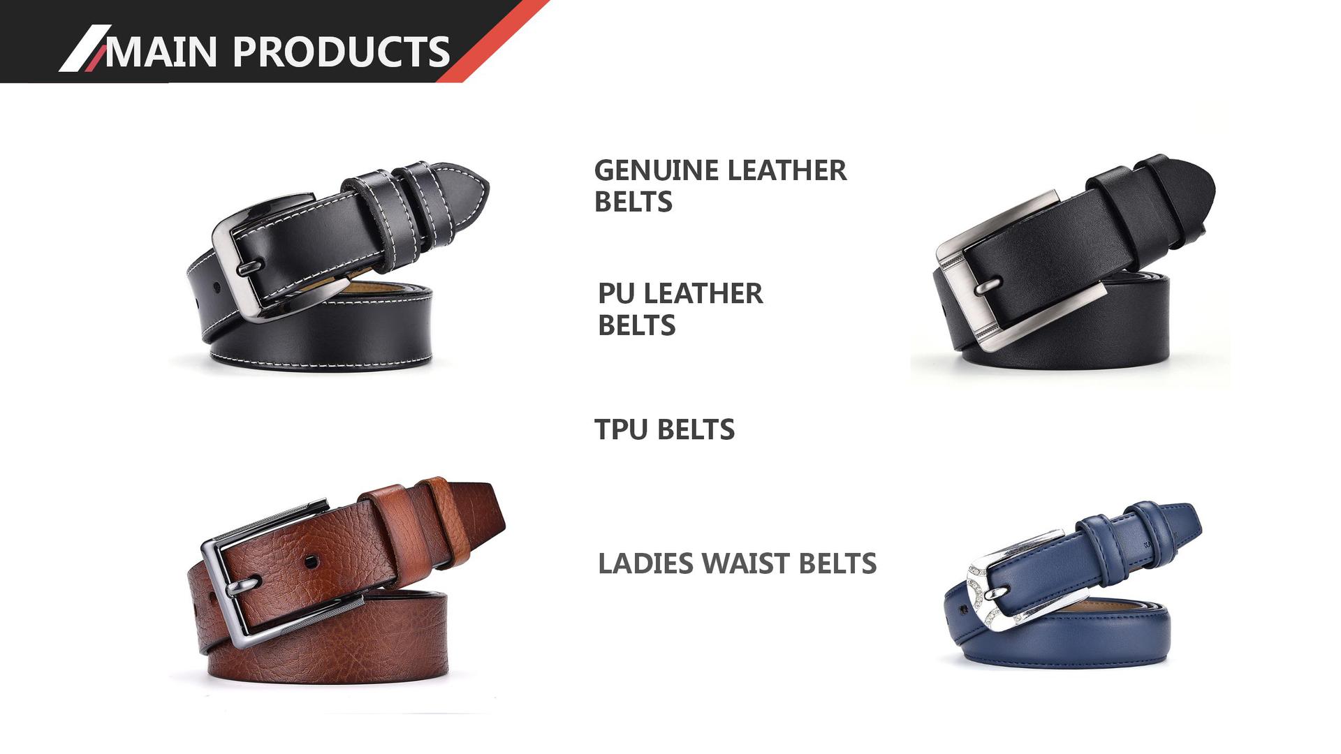 专业男女皮带编制皮质PU皮带厂家销售贸易定制外贸整条或带身定制详情3