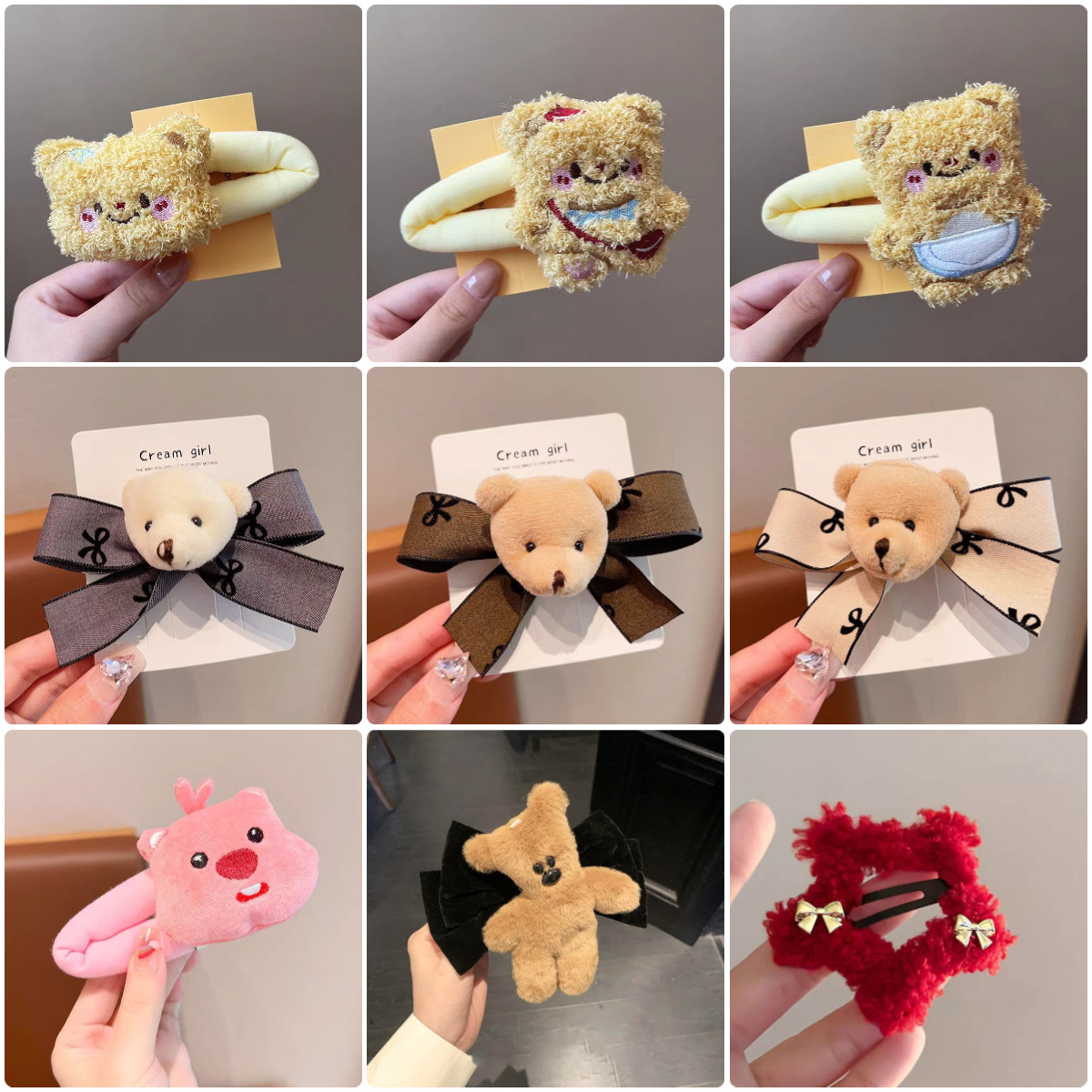 Super fairy-like simulation flower butterfly flower tassel grab clip, sweet and feminine style, unique and exquisite hair clip, ins versatile hair accessory trend pic 6