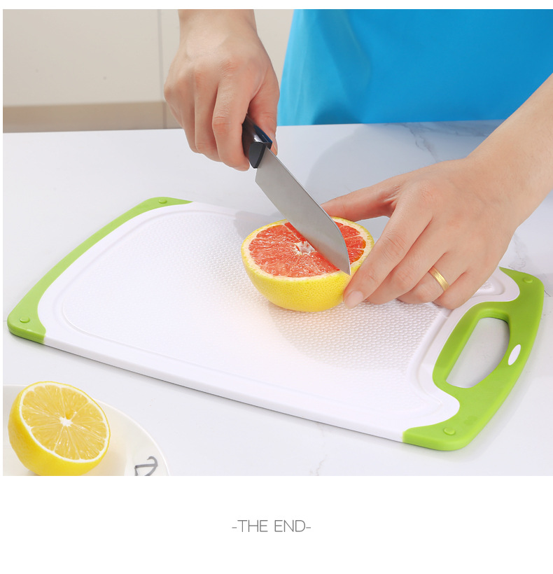 Anti-slip cutting board, plastic household cutting board, creative baby food board, classified kitchen meat, fruit and vegetable cutting board pic 16