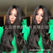 跨境欧美派对假发渐变短直发波波bobo挑染女假发cosplay假发逼真详情13