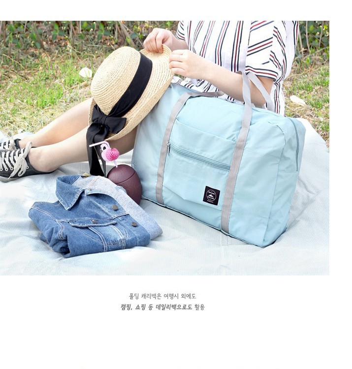 Korean version airplane bag, foldable travel storage bag, clothing bag, large business trip organizing bag, luggage bag storage bag pic 21