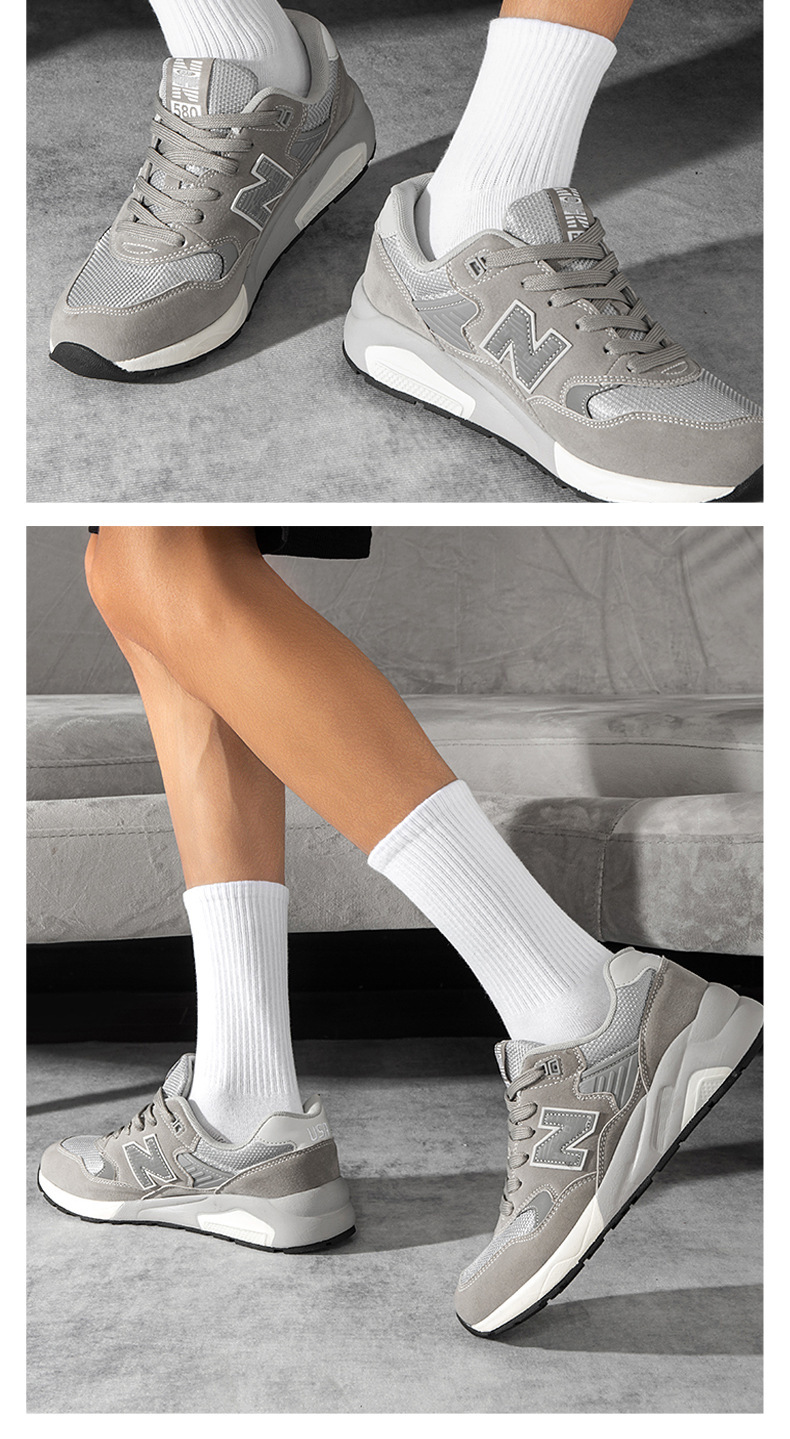 全棉纯色运动袜男女简约穿搭同款纯棉无骨船短防臭中高长筒常规袜详情10