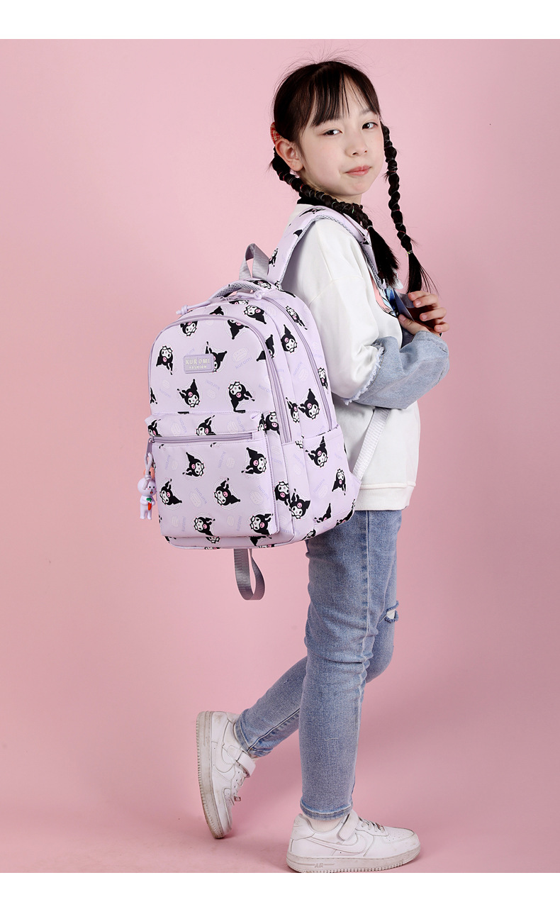 书包女1-3小学生4-6年级儿童6-12岁周女生公主轻便减负多层背包酷详情22