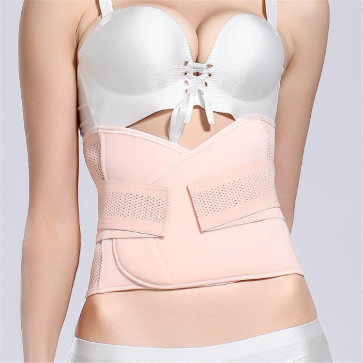Postpartum cesarean section and natural delivery abdominal tightening belt, body shaping and recovery belt, breathable abdominal tightening belt pic 2