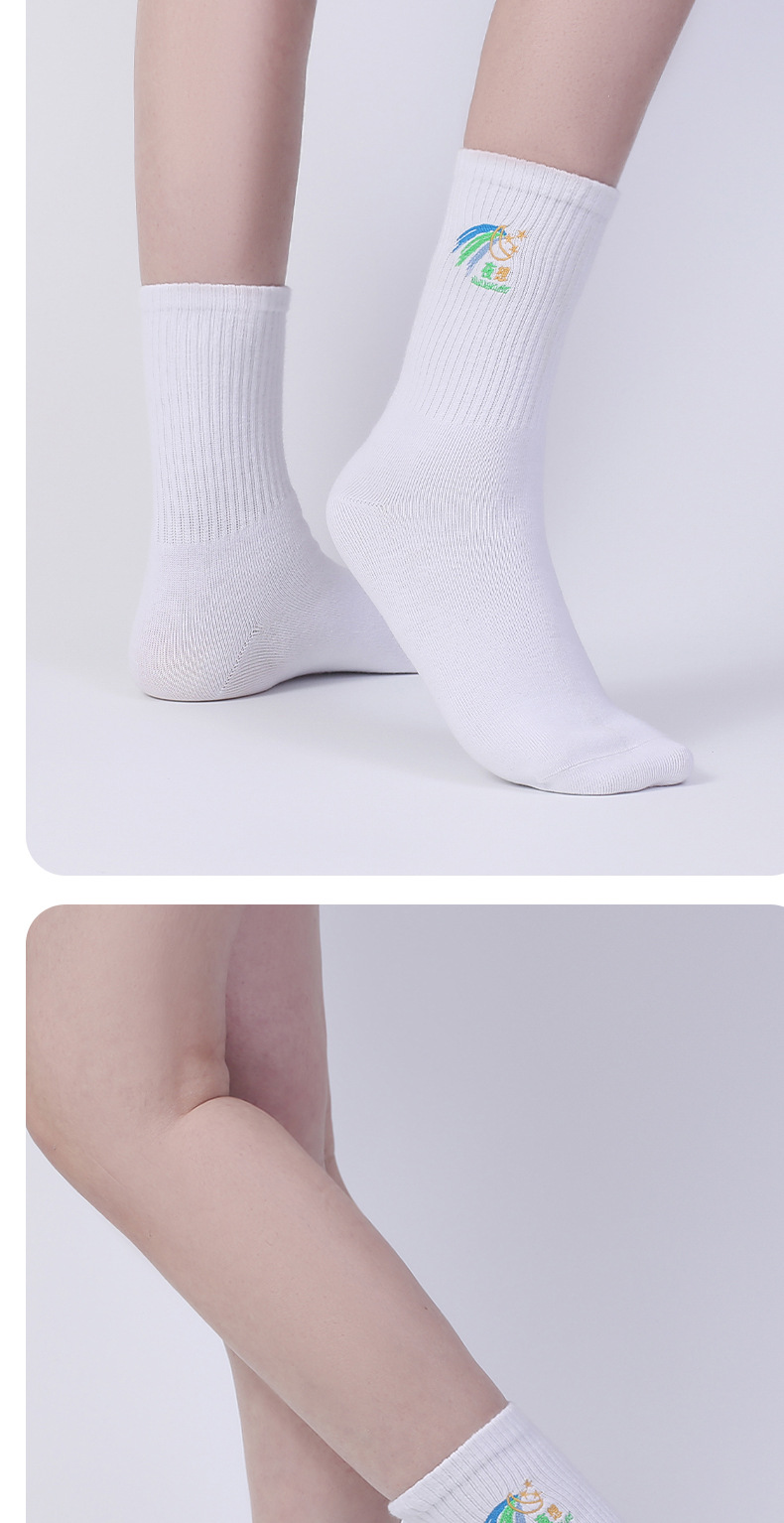 New high-end embroidered socks for spring and summer, deodorizing, comfortable, casual, trendy and fashionable, suitable for all seasons for both men and women pic 22