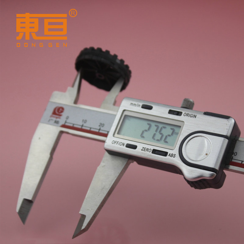 HB302.5AH thick black off-road plastic wheel, plastic wheel, toy wheel, brand-new material small production parts pic 2