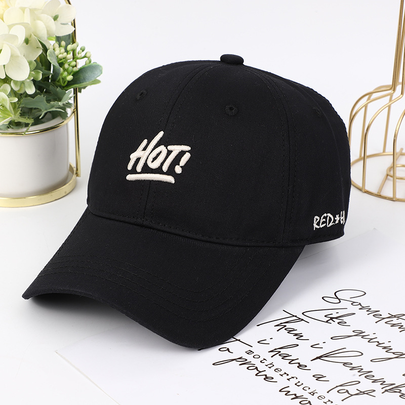 Summer new style baseball cap with English embroidery for women, suitable for both men and women, outdoor sunshade and sun protection cap, making the face look smaller pic 9