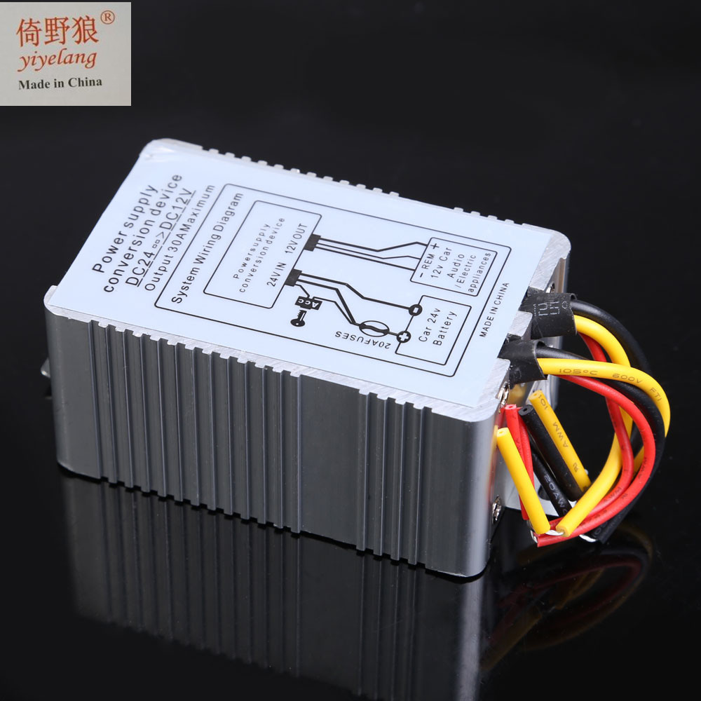 Cross-border stock 24V to 12V power converter, 5A car power voltage reducer manufacturer supplies auto parts pic 8