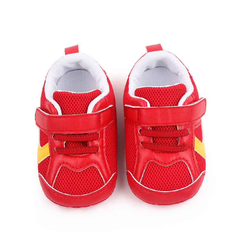 3-6-12 months old baby shoes: Comfortable and breathable mesh baby shoes, anti-slip soft-soled walking shoes M22-3 pic 7
