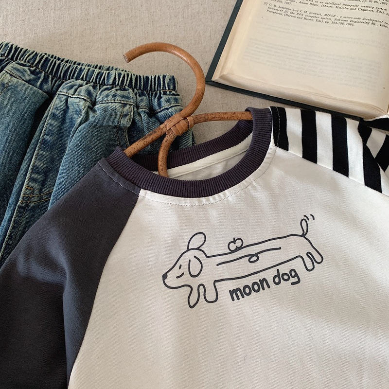 男童长袖t恤春秋2024新款童装儿童上衣纯棉秋装男孩衣服打底衫潮详情4