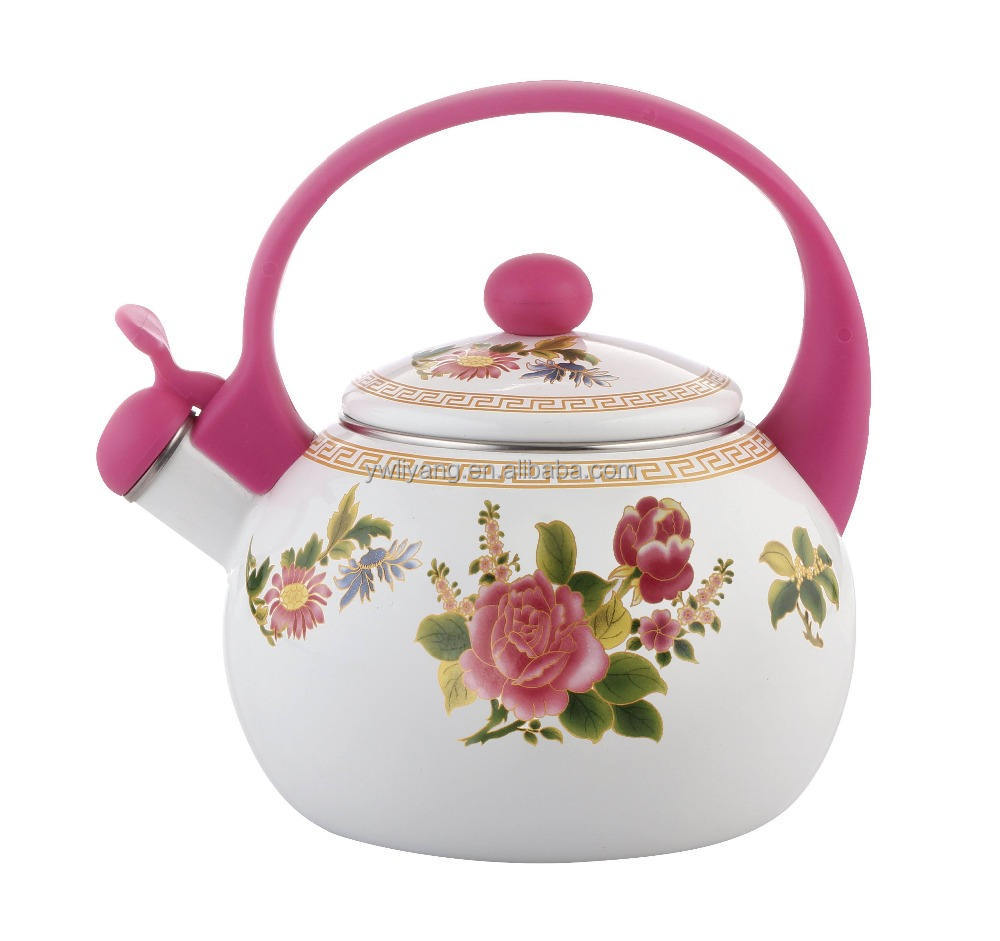 2.2L enamel kettle, high-quality kettle, Mingyin kettle wholesale, universal for induction cookers and gas stoves pic 4
