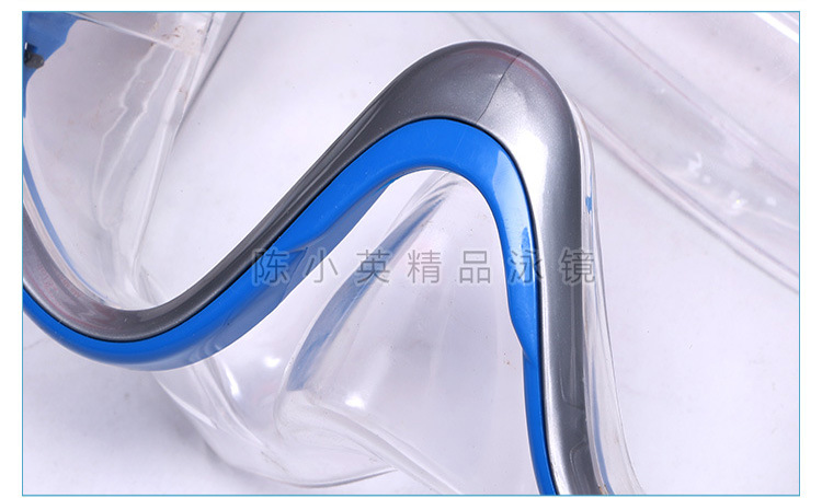 Factory direct sales of high-end pvc diving sets, outdoor diving goggles, semi-dry snorkeling tubes and two-piece snorkeling sets pic 6
