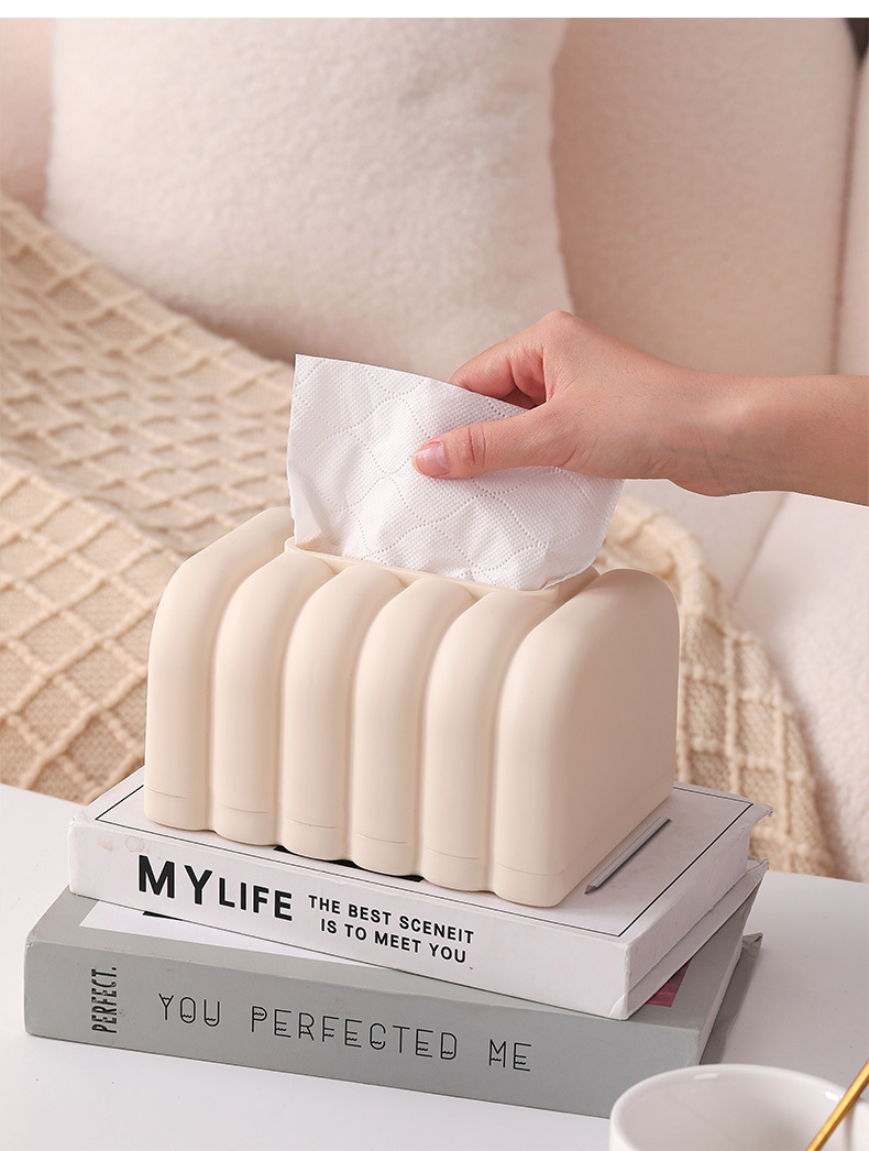 G51创意纸巾盒抽纸盒轻奢客厅茶几可爱餐巾纸盒桌面纸抽盒摆件详情9