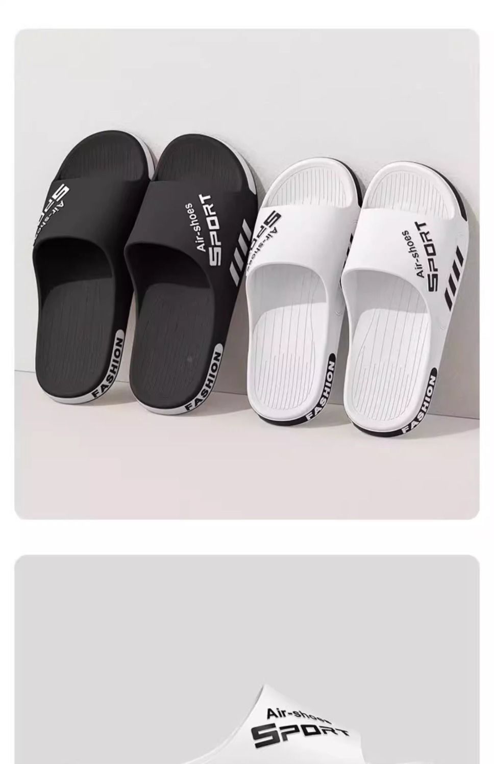 男士拖鞋夏季外穿2024新款室内家居洗澡防滑大码运动凉拖厚底耐磨详情15