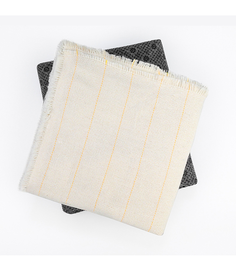 簇绒布手工diy地毯防滑基底布戳戳绣黄线布tufting gun专用簇绒布详情26