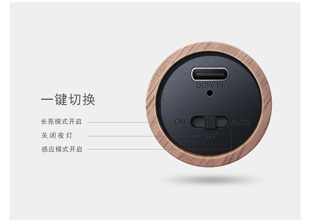 走廊智能人体感应灯led充电小夜灯楼梯走廊带人体感应水晶灯壁灯详情7