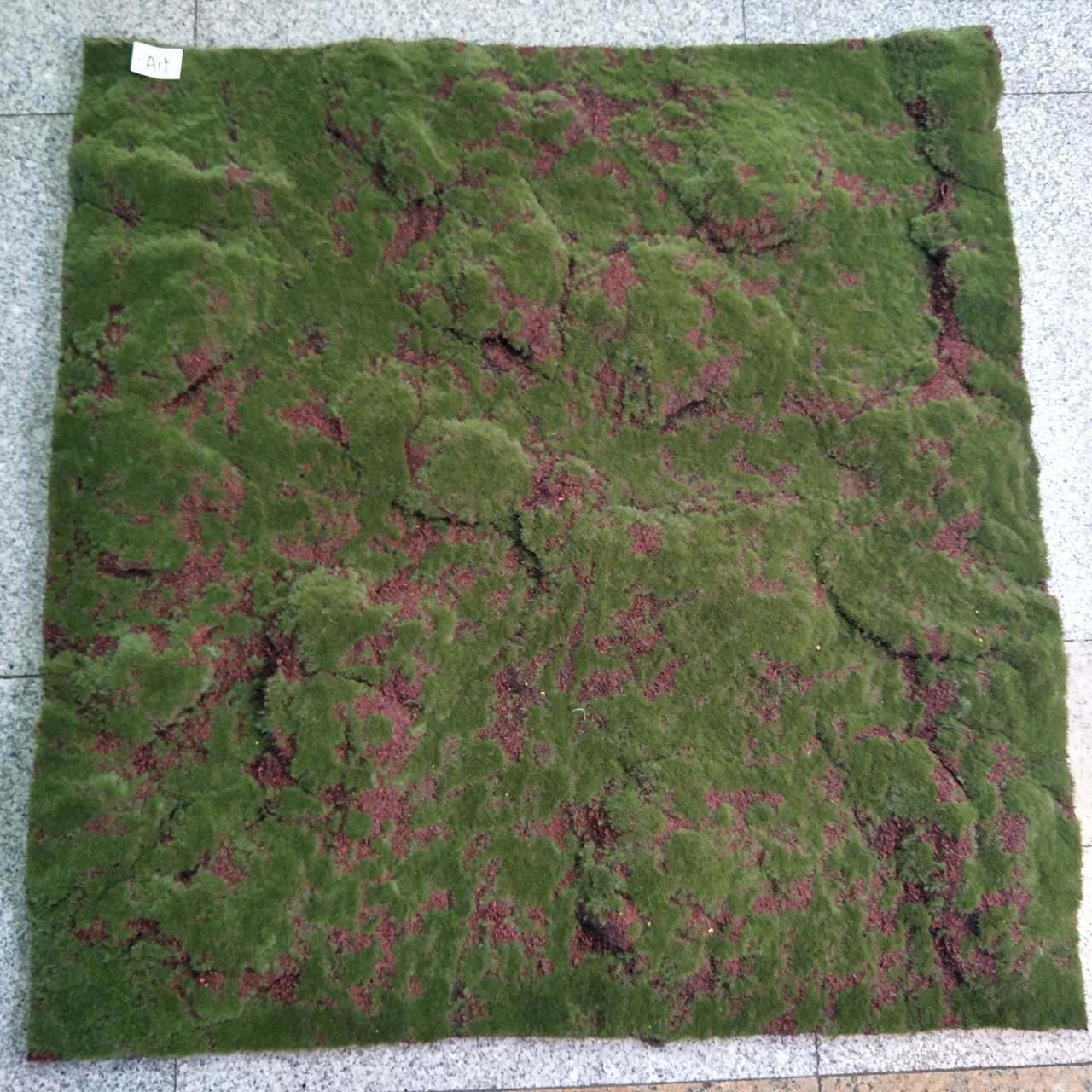 Artificial plant wall, moss skin, plant wall, grass decoration, indoor window display decoration, DIY trendy decoration, lawn pic 5