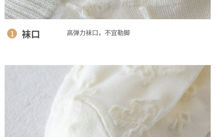 白色船袜女全棉女士袜子夏季薄可爱网红刺绣纯棉ins潮短袜女批发详情18