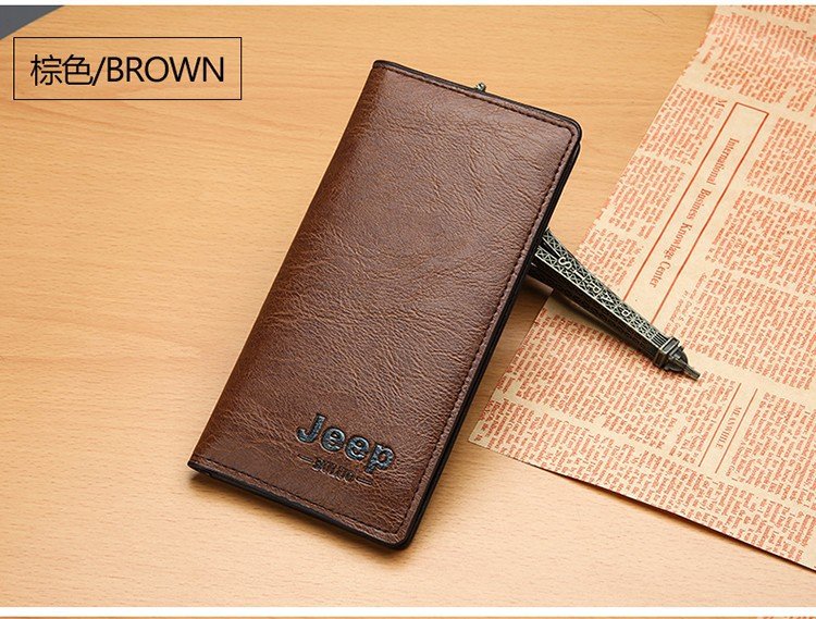 赠品长款 男士钱包长款包时尚商务男手拿包休闲牛皮手包详情48