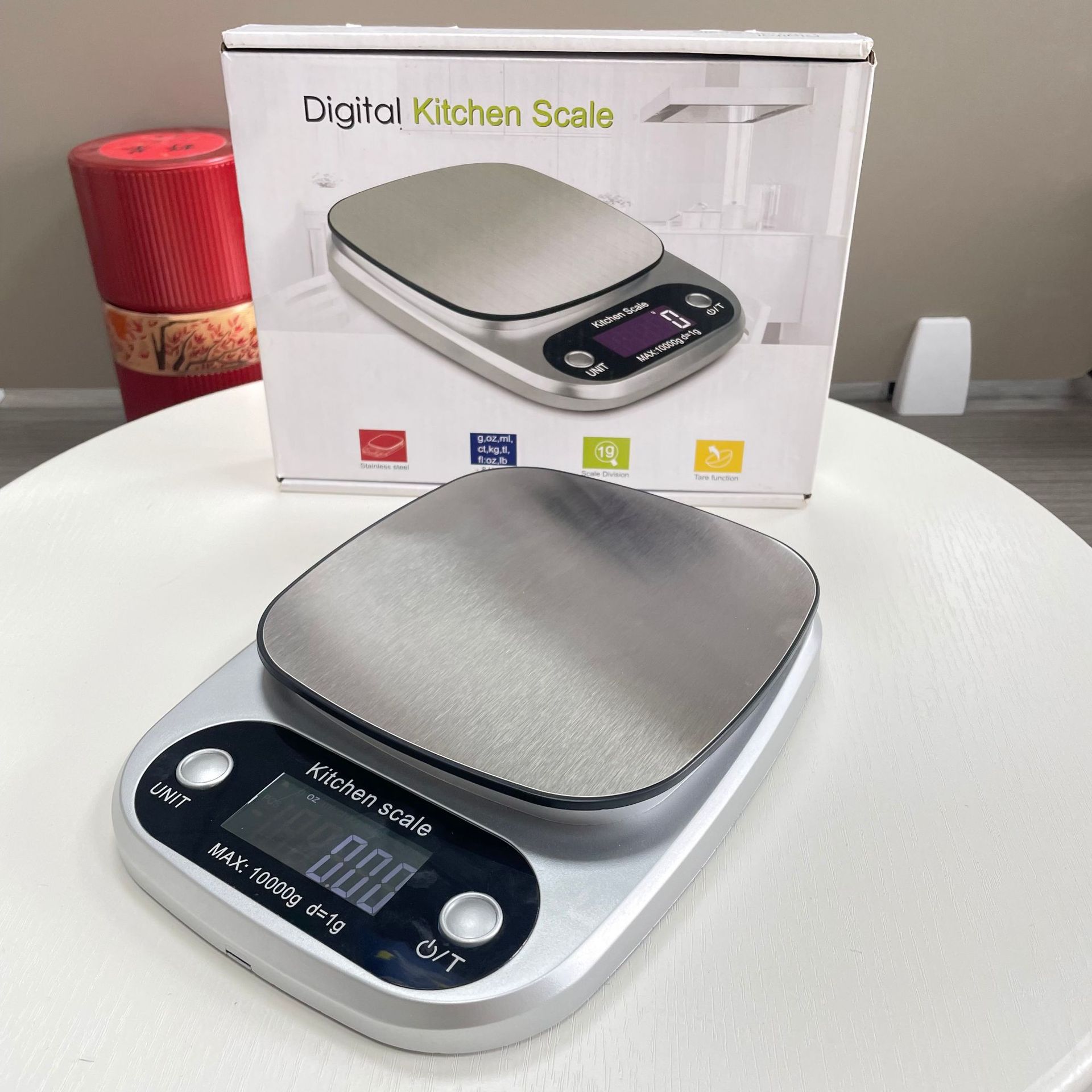 I2000不锈钢电子秤烘焙厨房秤高精度珠宝秤便携口袋克称厂家直供详情1