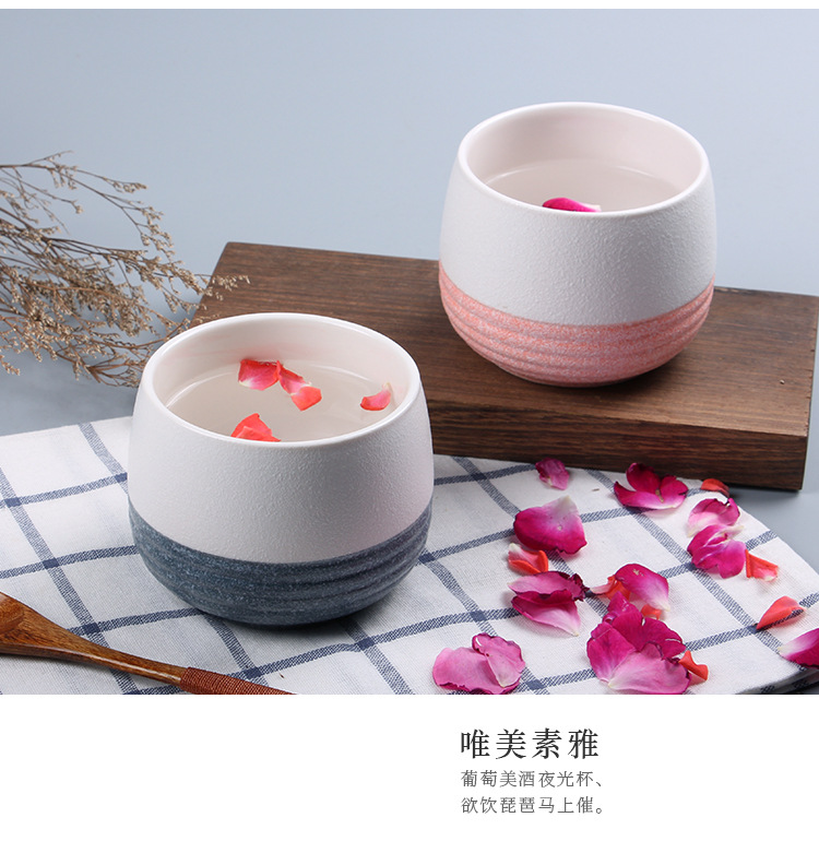Factory direct sales and wholesale of snowflake glaze Japanese-style creative ceramic wine kettles, wine warming sets and wine warming kettle series pic 3