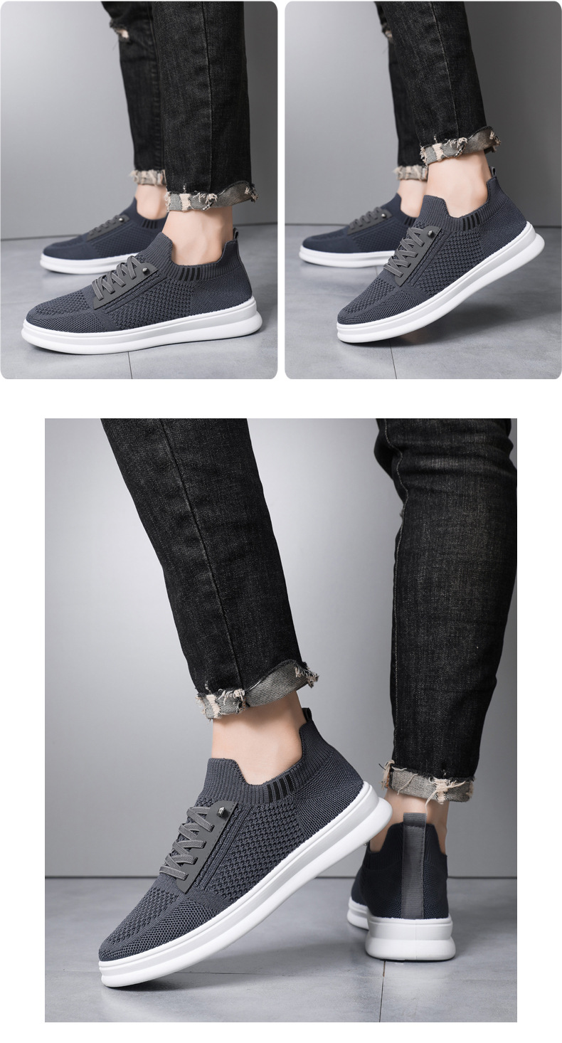 男鞋夏季透气飞织网面鞋跨境批发软底一脚蹬薄款休闲鞋男士鞋子详情15