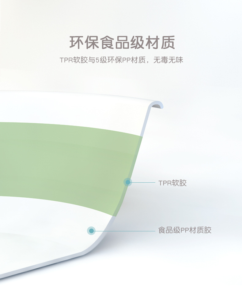加厚脸盆新款婴儿折叠脸盆宝宝洗脸盆PP盆儿童脸盆面盆详情7