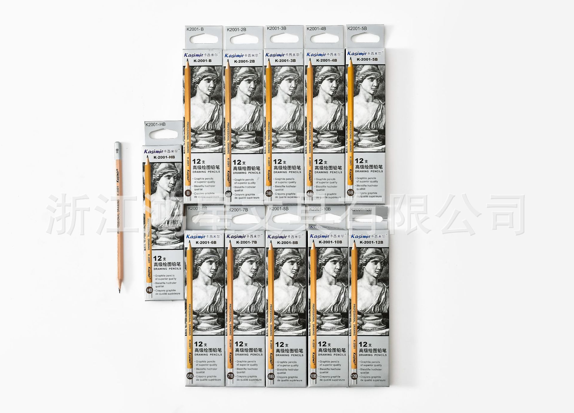 ２００１绘图转印铅笔六角环保