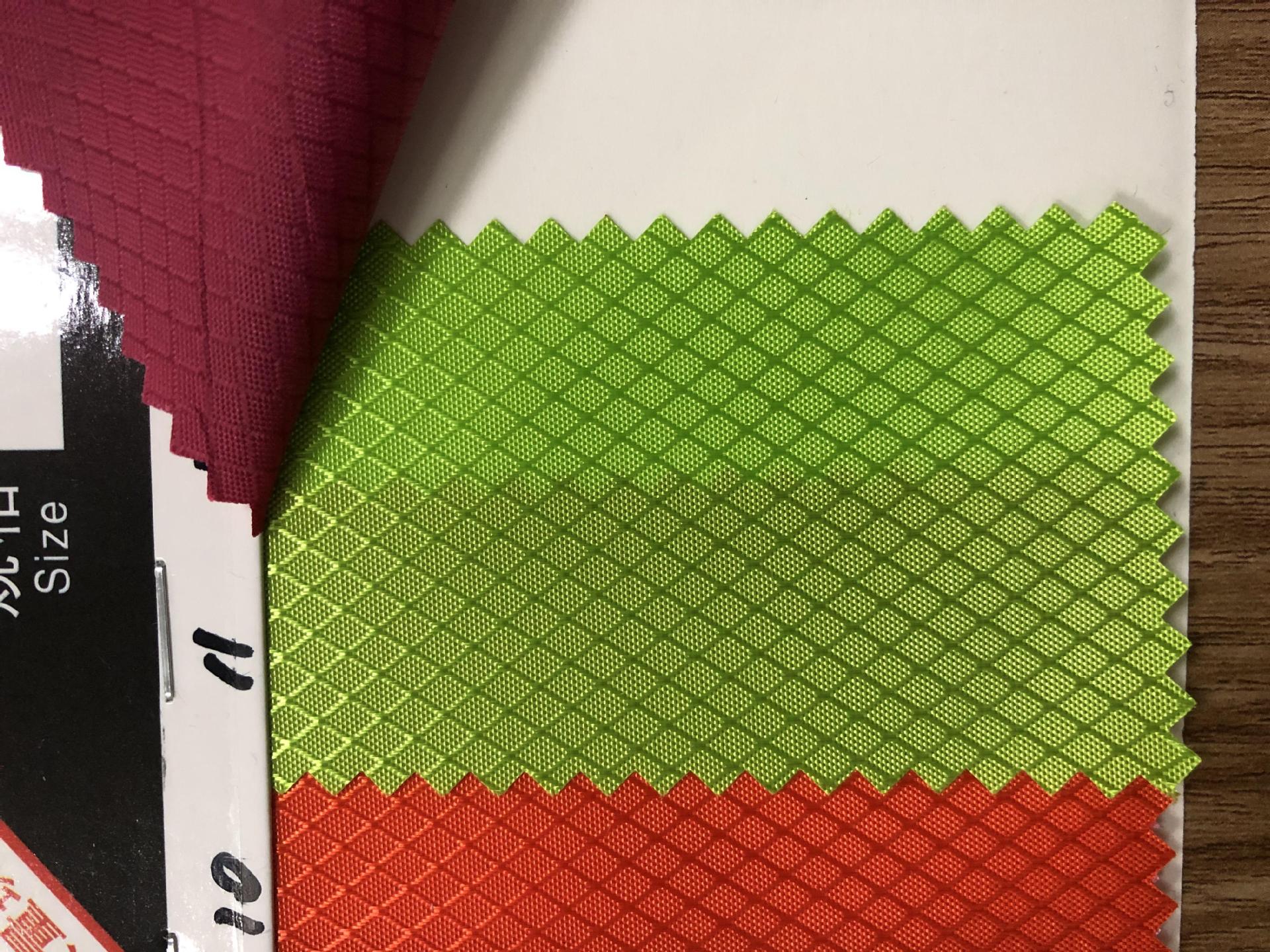 Diamond-shaped checkered PU water-like Oxford cloth for luggage, schoolbags, backpacks, tablecloths, handbags, tents, Oxford cloth fabric wholesale pic 14