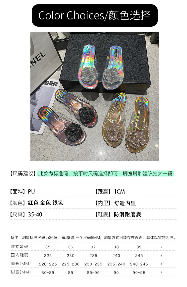 2024年夏季新款时尚亮色平底一字拖女外穿圆头纯色休闲设计感凉拖详情3