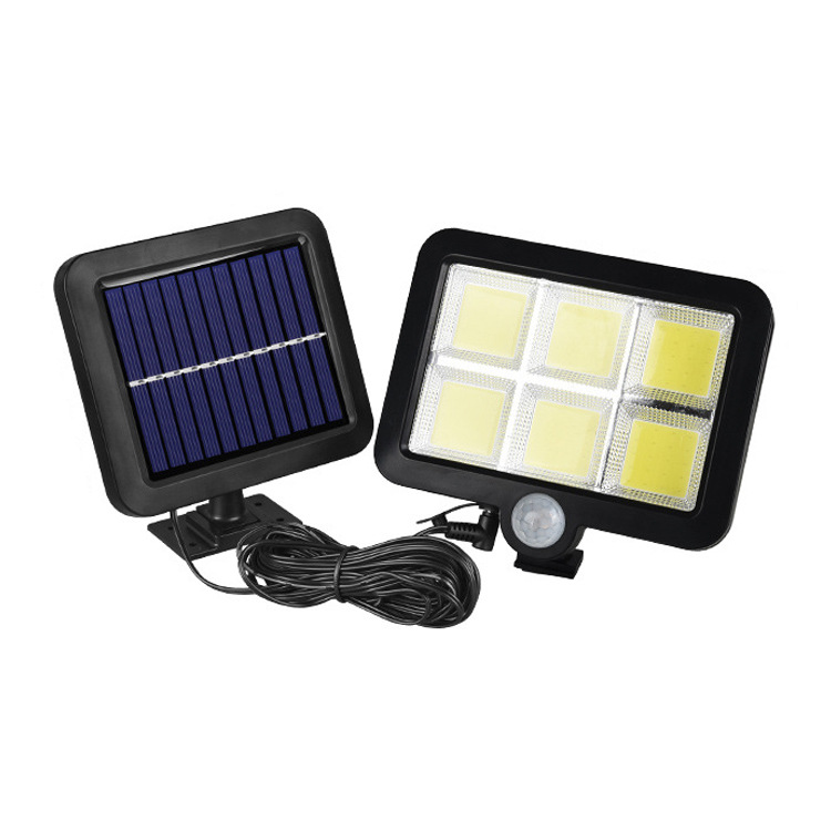 20 solar wall lamps, human-sensing courtyard, outdoor garden, villa, household waterproof street lamps pic 7