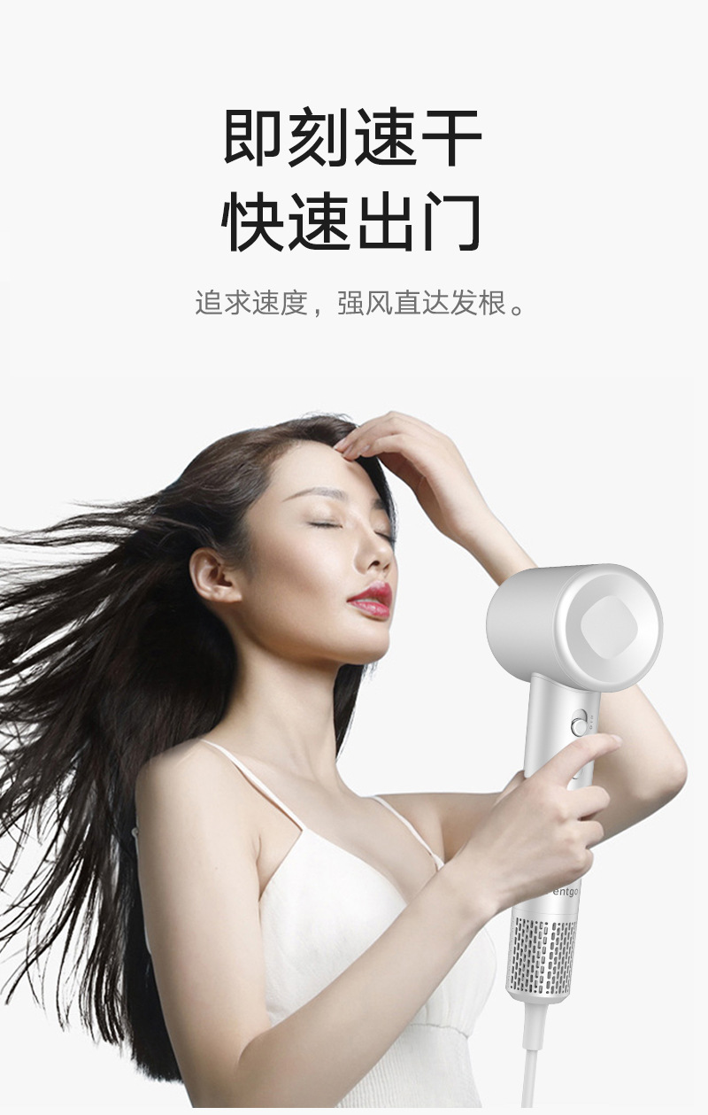 High-speed hair dryer, negative ion constant temperature hair care blower, 110,000 RPM, cross-border e-commerce cross-border exclusive supply pic 7