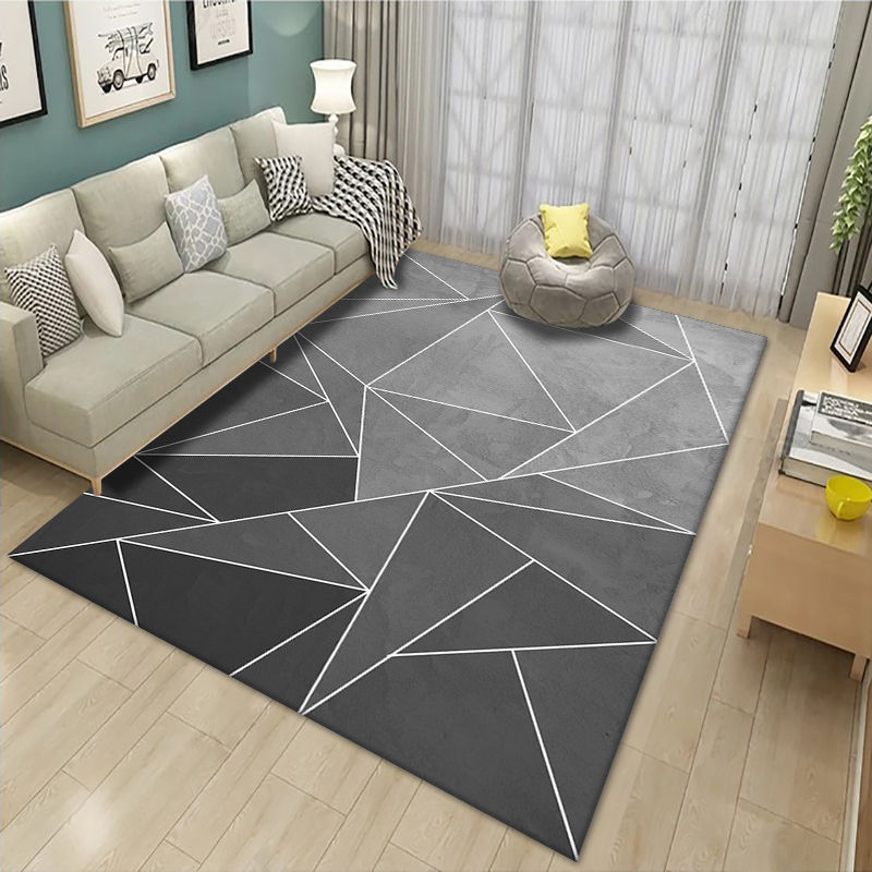 Ins-style Nordic floor mat carpet, living room sofa coffee table carpet, bedroom bedside blanket, simple and modern home floor mat pic 4