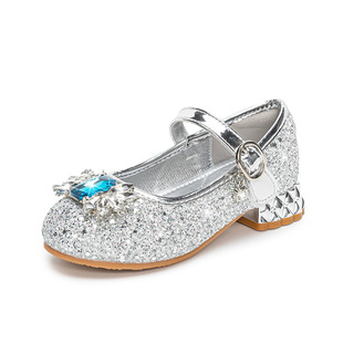 女童皮鞋2024新款红色公主鞋春夏季宝宝小女孩平底单鞋儿童软底鞋详情12