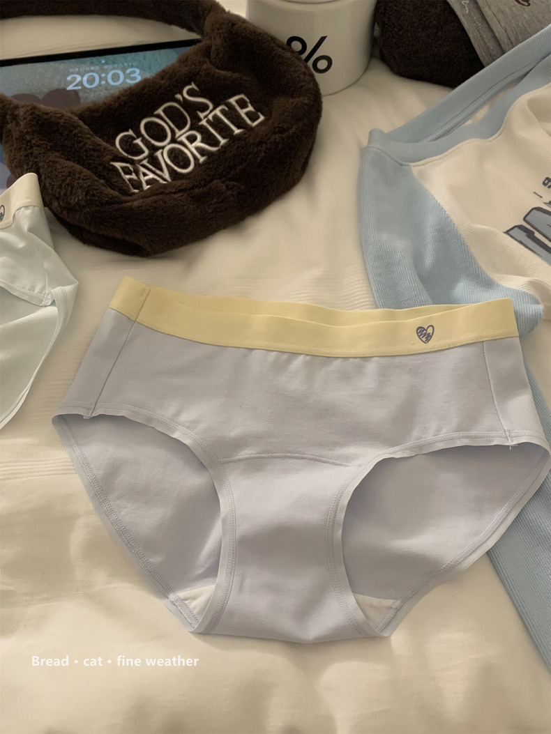 7A抑菌加长裆~A类加宽加长底档纯棉裆部内裤女士舒适全棉少女底裤详情21