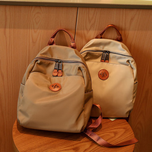 轻便尼龙布小背包女2025新款时尚防水牛津布旅行包通勤简约双肩包详情2