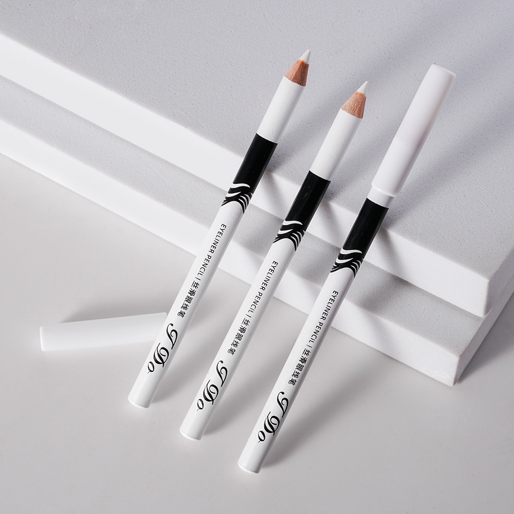 J.go white eyeliner pen highlights and brightening, easy to color, no smudging, waterproof and sweat-proof, affordable for students and beginners pic 9