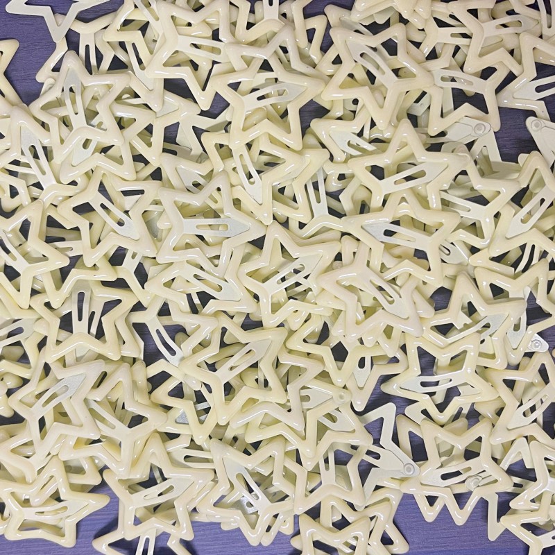 星星发夹y2k多巴胺卡子女儿童配饰头饰bb刘海夹五角星鸭嘴夹批发详情38