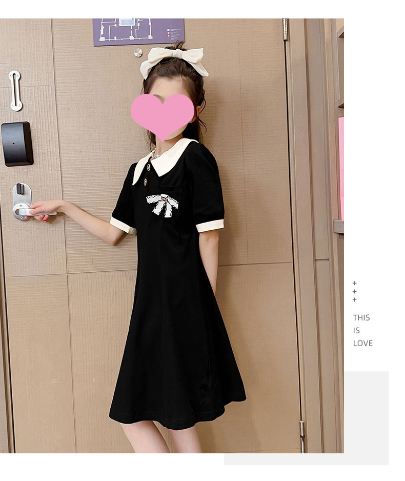 女童夏款连衣裙公主裙童装新款夏季儿童小女孩洋气小香风裙子夏装详情10