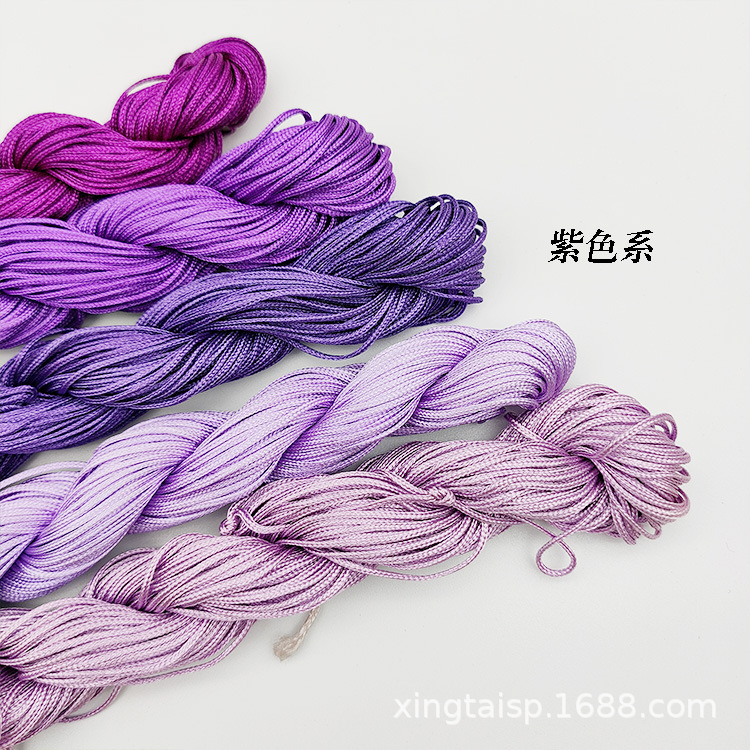 diy jewelry thread AB, Taiwan jade thread, colorful jewelry, nylon thread, jade bracelet, braided rope, 1mm jade thread wholesale pic 12