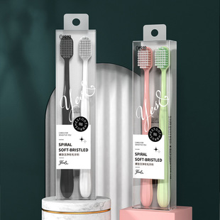 【10 Pieces 】 Yangzhou Macaron Toothbrush, soft-bristled Premium toothbrush, adult household, individually packaged medium-bristled toothbrush pic 3