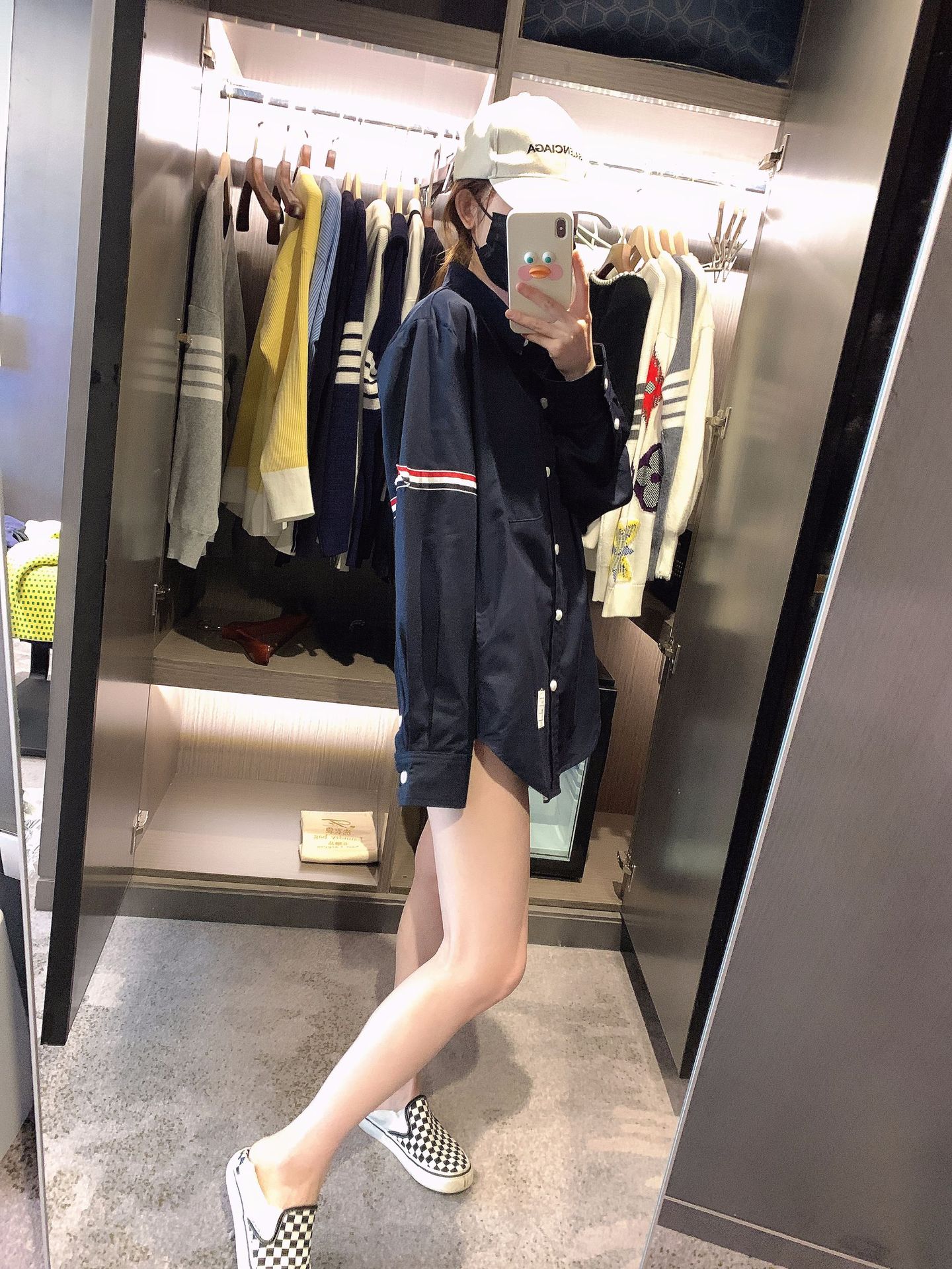 TB casual trendy brand poplin slim-fit solid white shirts for men and women, Oxford fabric shirts for women with long sleeves pic 82