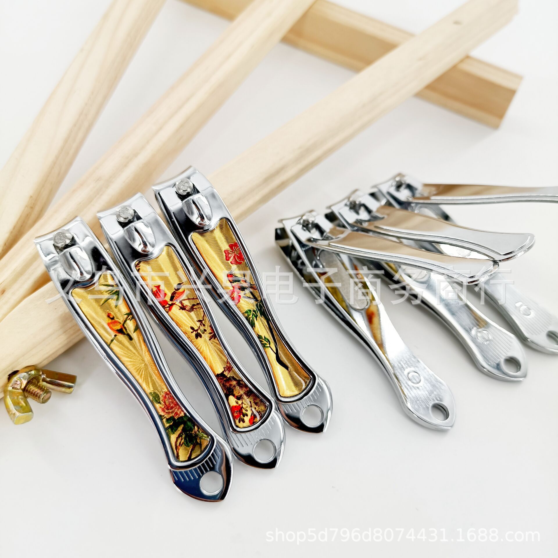 Stainless steel flat-mouthed nail clippers, nail pliers, nail knives, large nail knives, nail trimming scissors for adults, one yuan supply pic 13