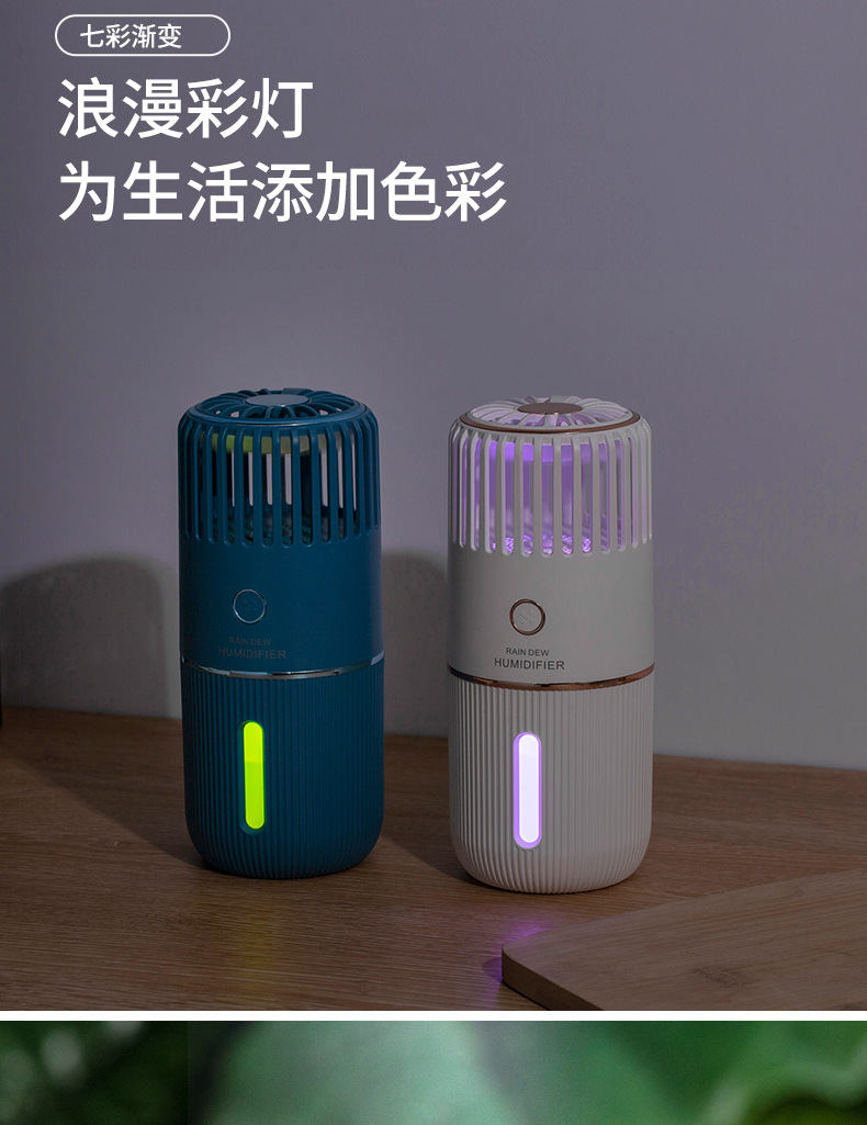 The new Raindrop Space Humidifier and cleaner is a car and household silent odor-removing usb humidifier pic 16