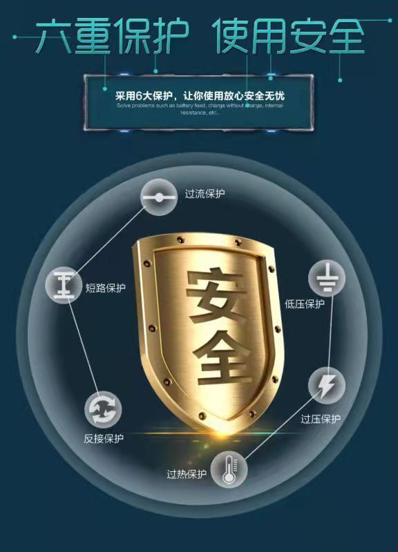 12V6A single battery charger for cars and motorcycles, battery charger, single lead-acid battery charger pic 5