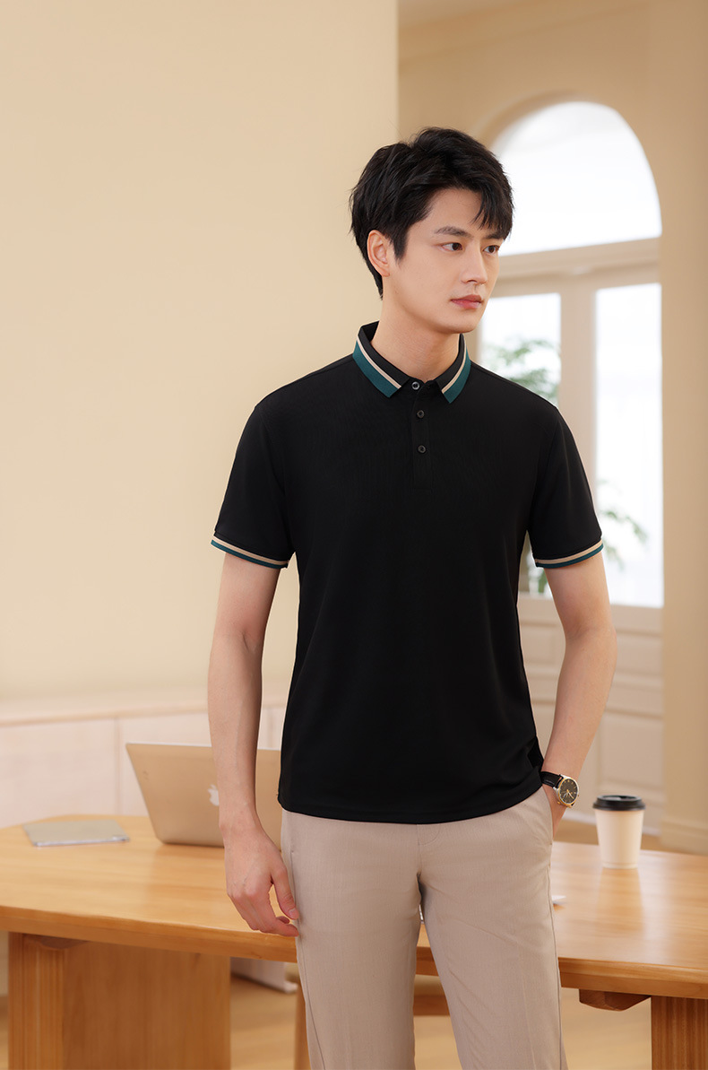 polo衫翻领短袖男女t恤24新款冰丝棉宽松夏短款上衣体恤遮肚藏肉详情15