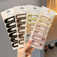 在逃公主头饰黑色双面大蝴蝶结抓夹发饰气质鲨鱼夹子发夹女后脑勺详情6