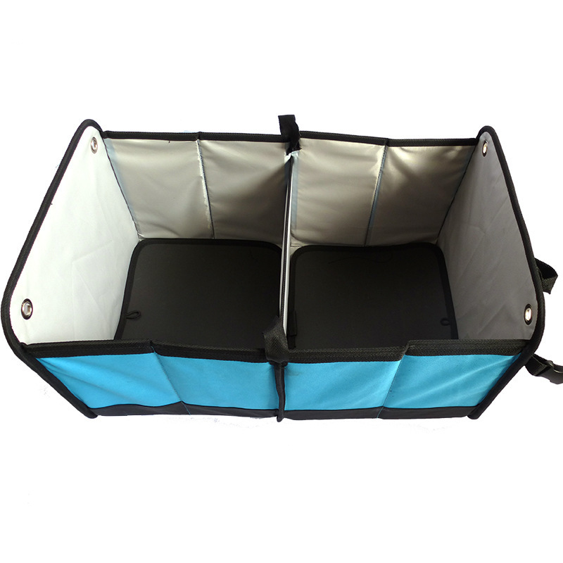 厂家直销汽车收纳箱黑色牛津布储物箱车用后备箱收纳包可定制logo详情59