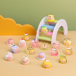 Cartoon ring-toss water machine creative educational toy, childhood handheld basketball shooting water machine, street stall and small store wholesale supply pic 5