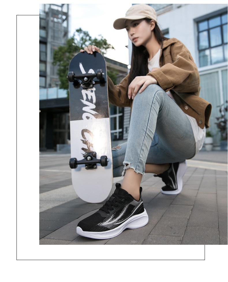 女鞋中考体育鞋女款学生运动鞋初中生轻便减震女生休闲跑步鞋详情10